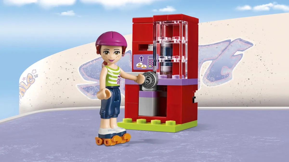 LEGO Friends Heartlake Skate Park 41099 - Paars - afbeelding 4 van 6
