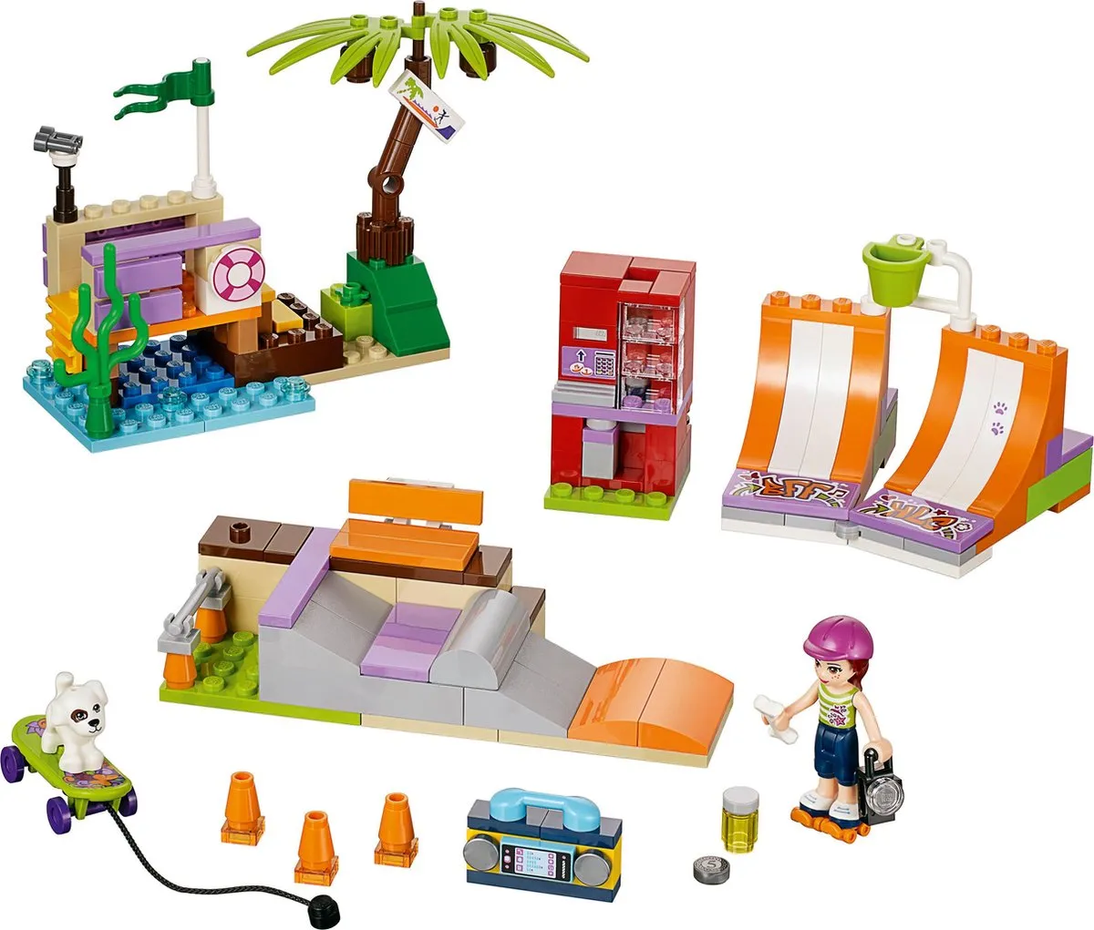 LEGO Friends Heartlake Skate Park 41099