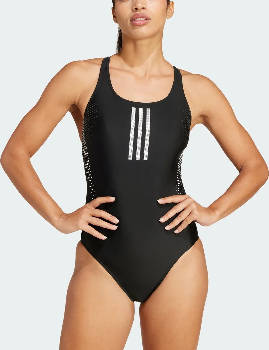 adidas Performance 3-Stripes Badpak Dames - Zwart - 36