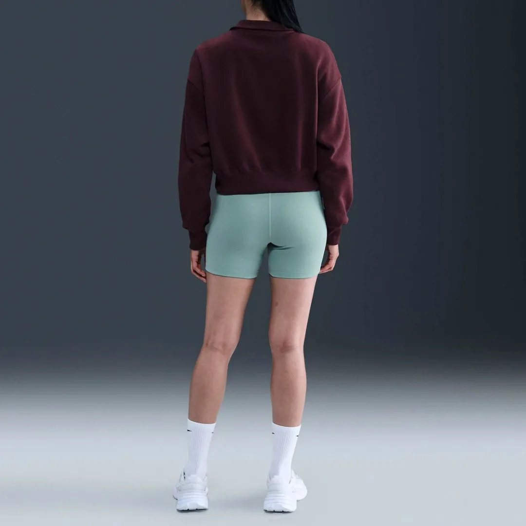 Nike Sportswear Classic Biker Short Dames M - Groen