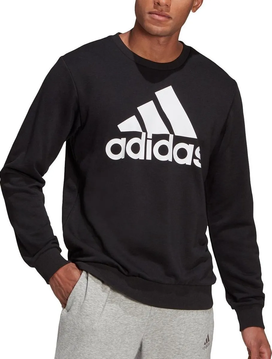 adidas Big Logo French Terry Sweatshirt S