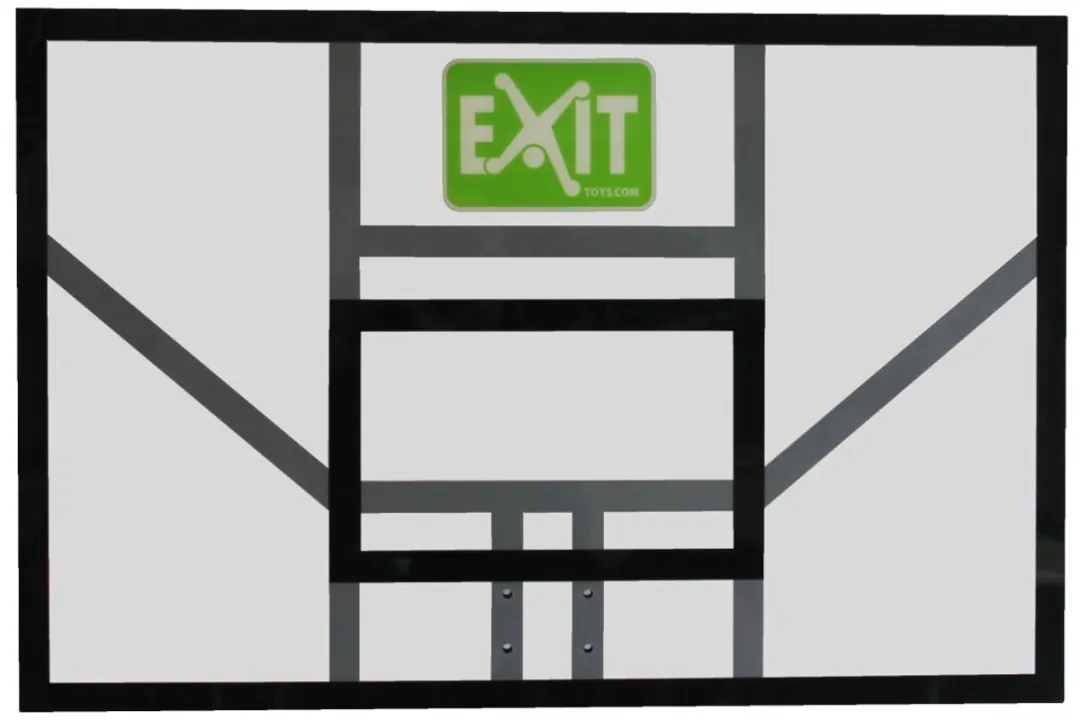 EXIT Galaxy Basketbalbord Groen/Zwart