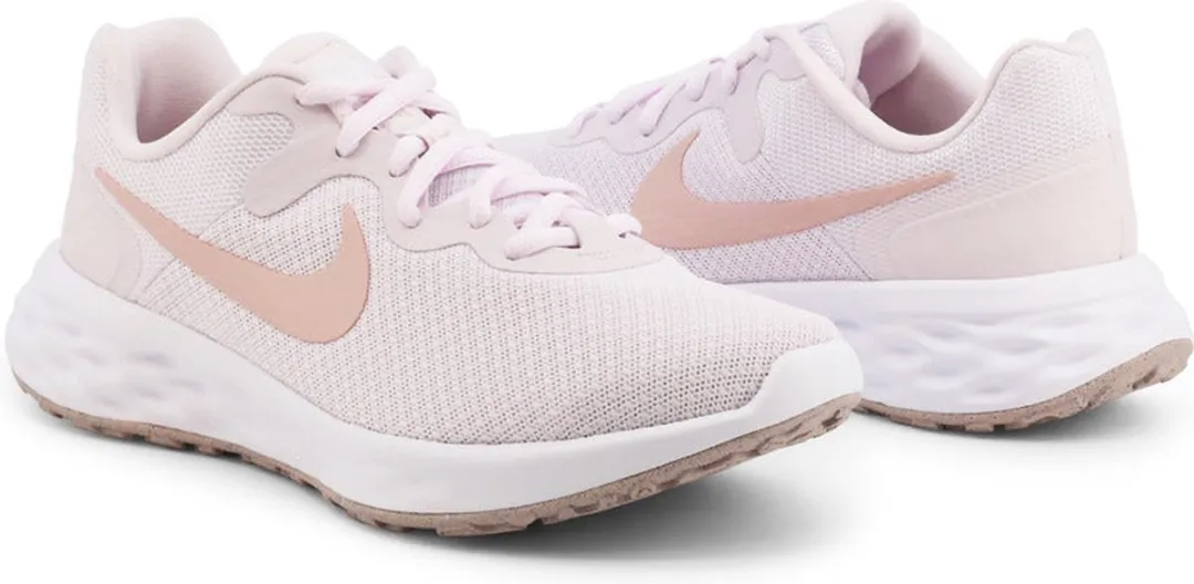 Nike Revolution 6 NN Sportschoenen Dames 37.5 - Light Violet/Champagne
