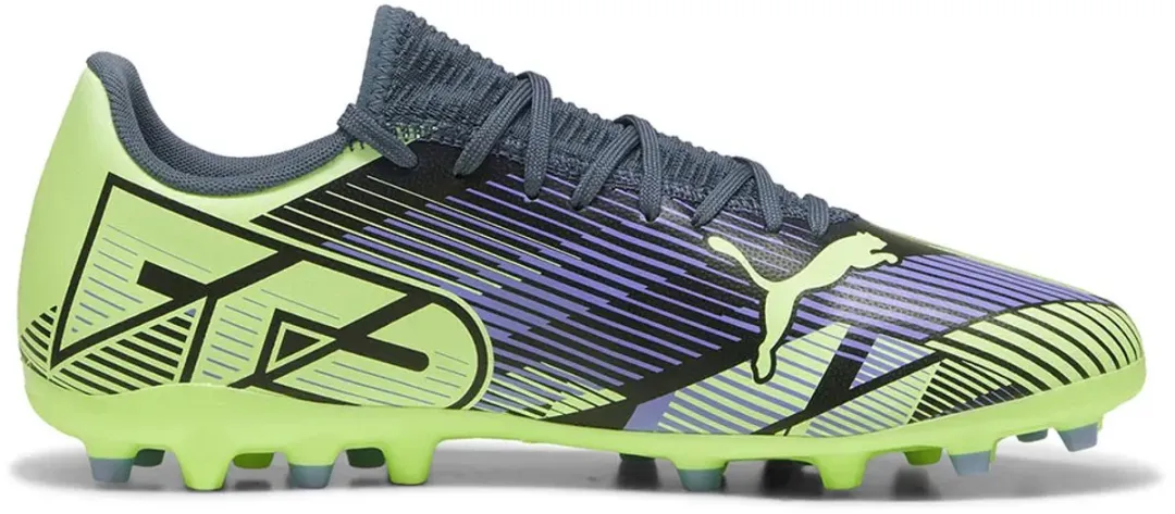 PUMA Future 7 Play Mg Voetbalschoenen 46 - Blauw/Zwart