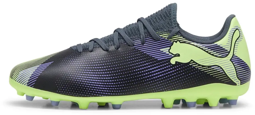 PUMA Future 7 Play Mg Voetbalschoenen 46 - Blauw/Zwart