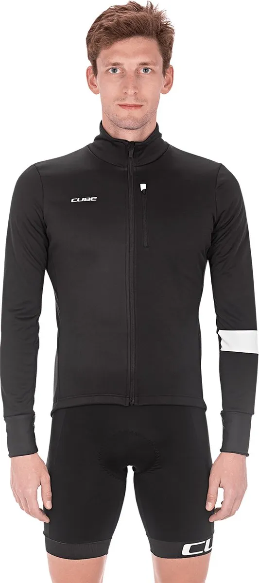 Cube Blackline Softshelljas Zwart 2XL