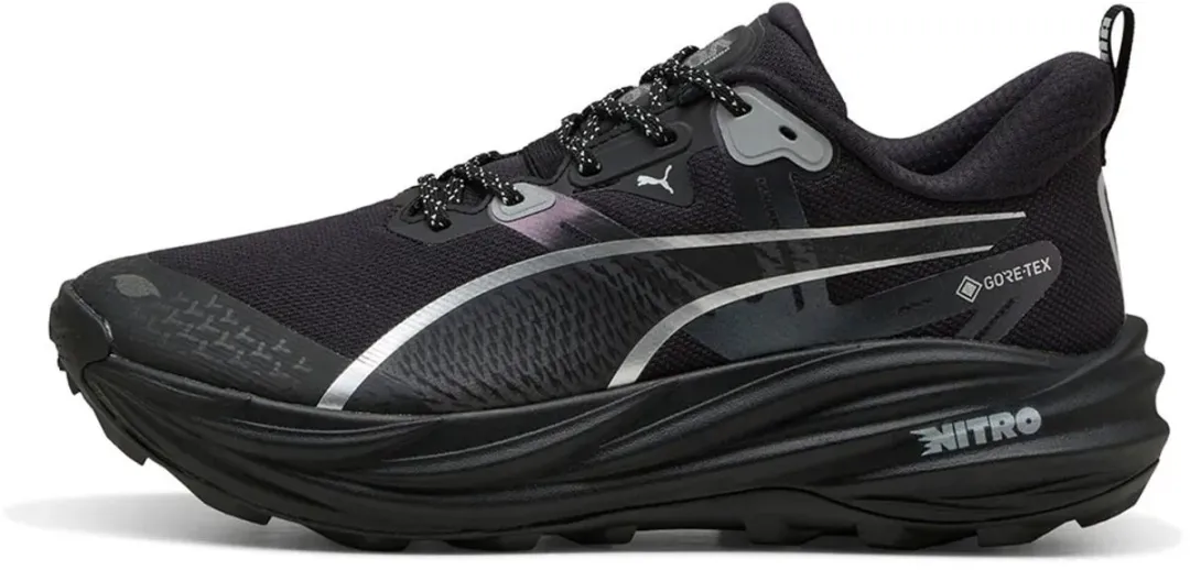 PUMA Voyage Nitro 4 GTX Hardloopschoenen - 40.5 - Zwart