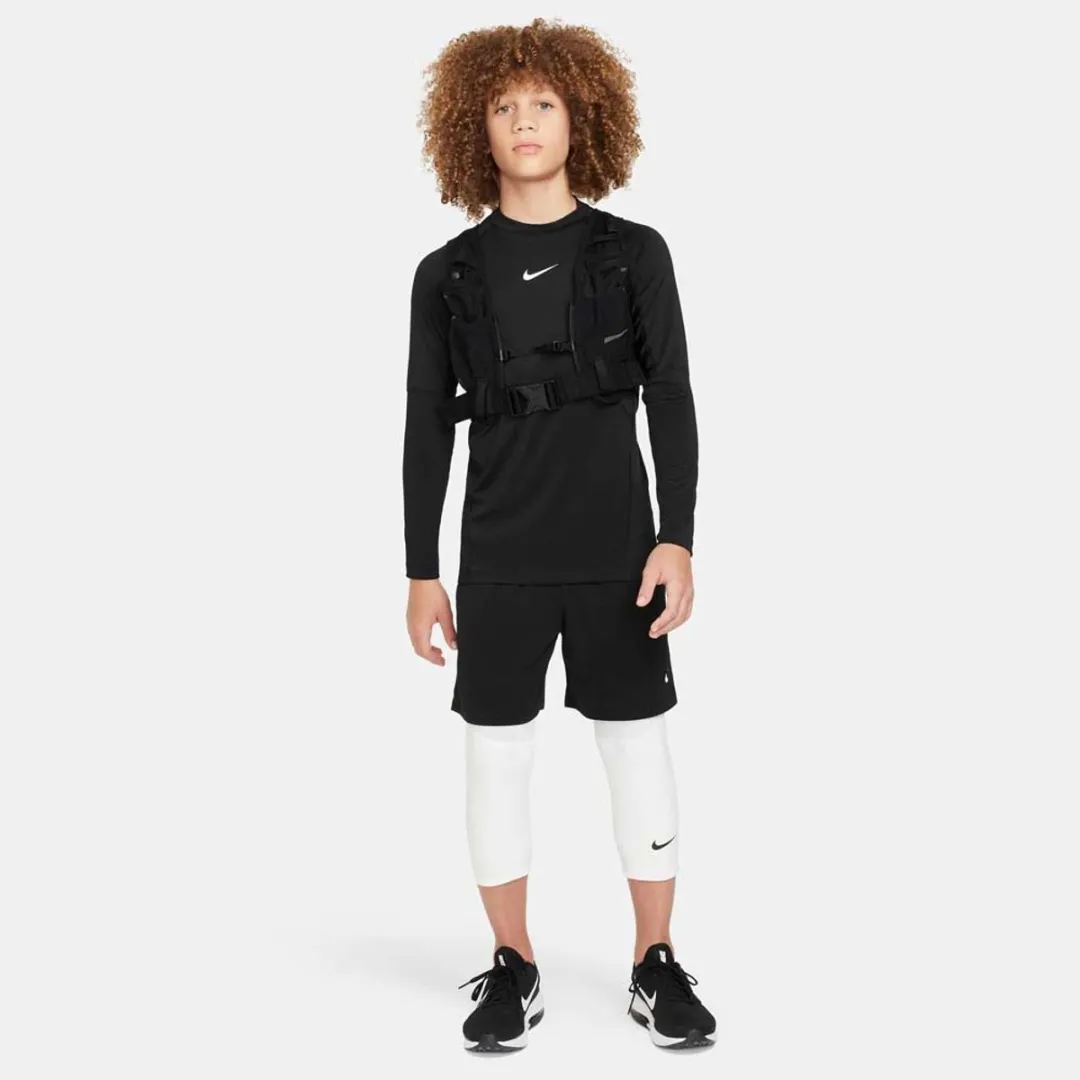 Nike Pro Dri-FIT LS Shirt Junior 140 - Zwart