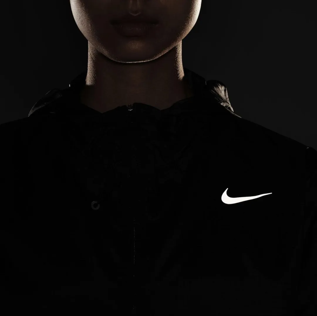 Nike Essential Sportjas Dames S - Black/Reflective Silver