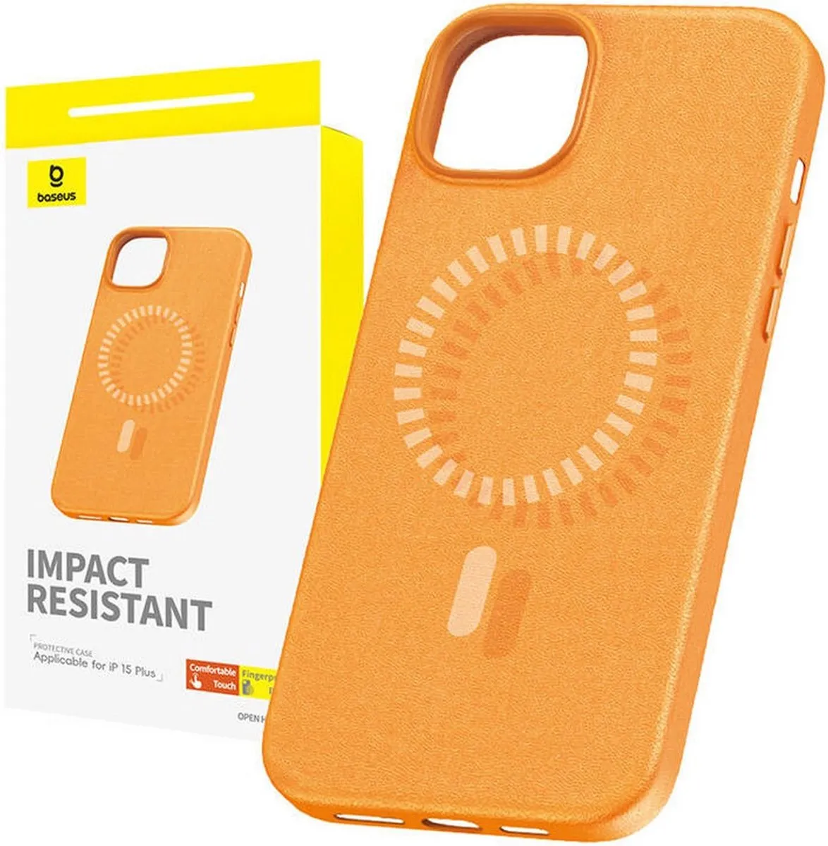 Baseus Fauxther-Serie Magnetische Hoes iPhone 15 Plus