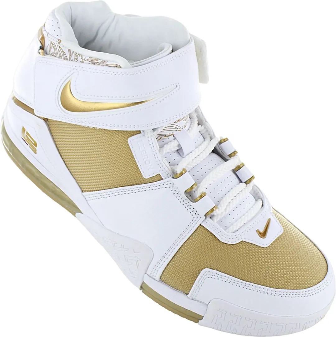 Nike LeBron Zoom 2 II Maccabi Basketbalschoenen DJ4892-100 - Wit