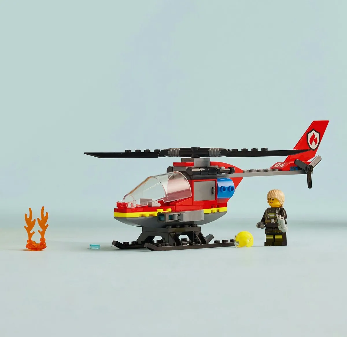 LEGO City Brandweerhelikopter 60411 - 85 Stukken