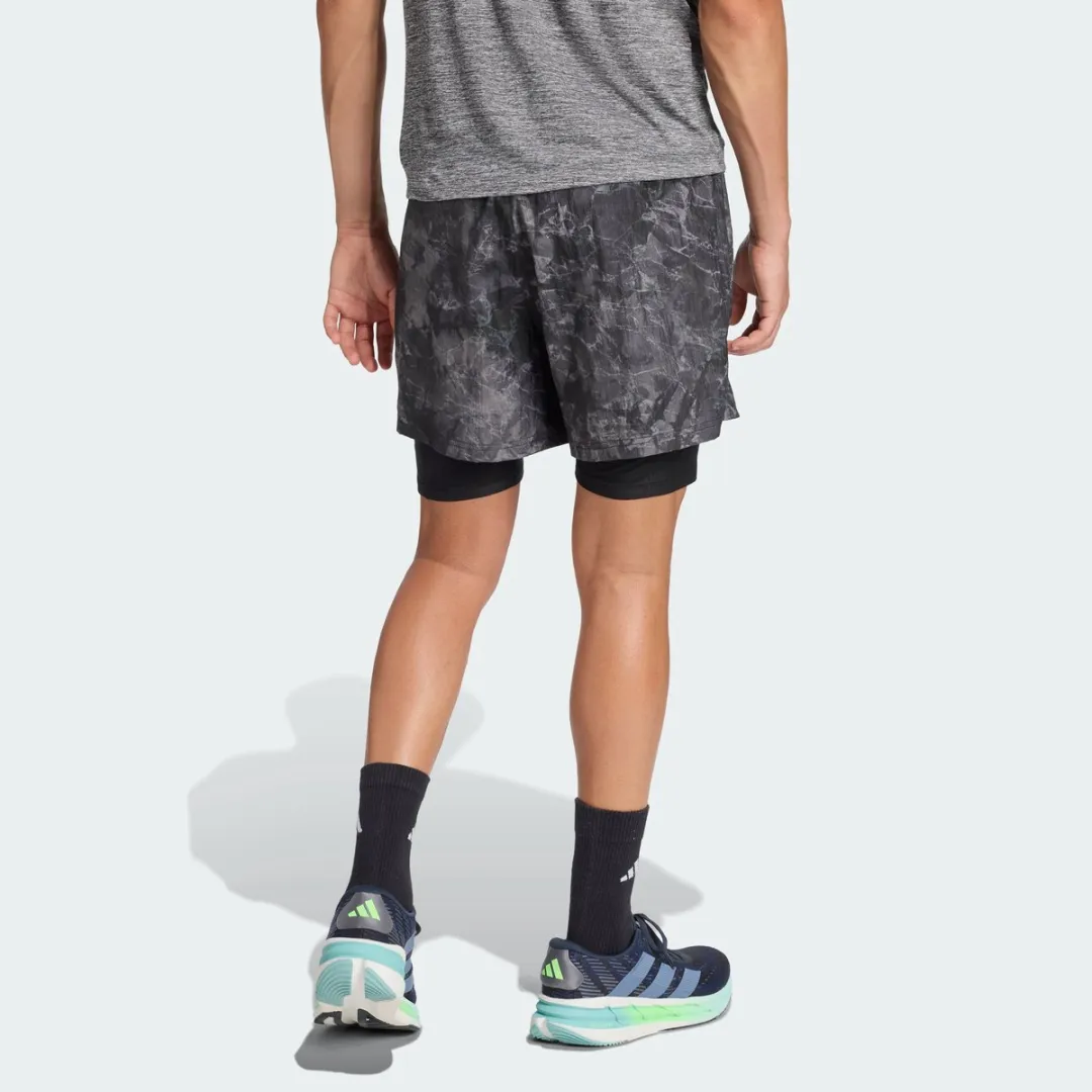 adidas Performance Own The Run Short JN9680 - Grijs