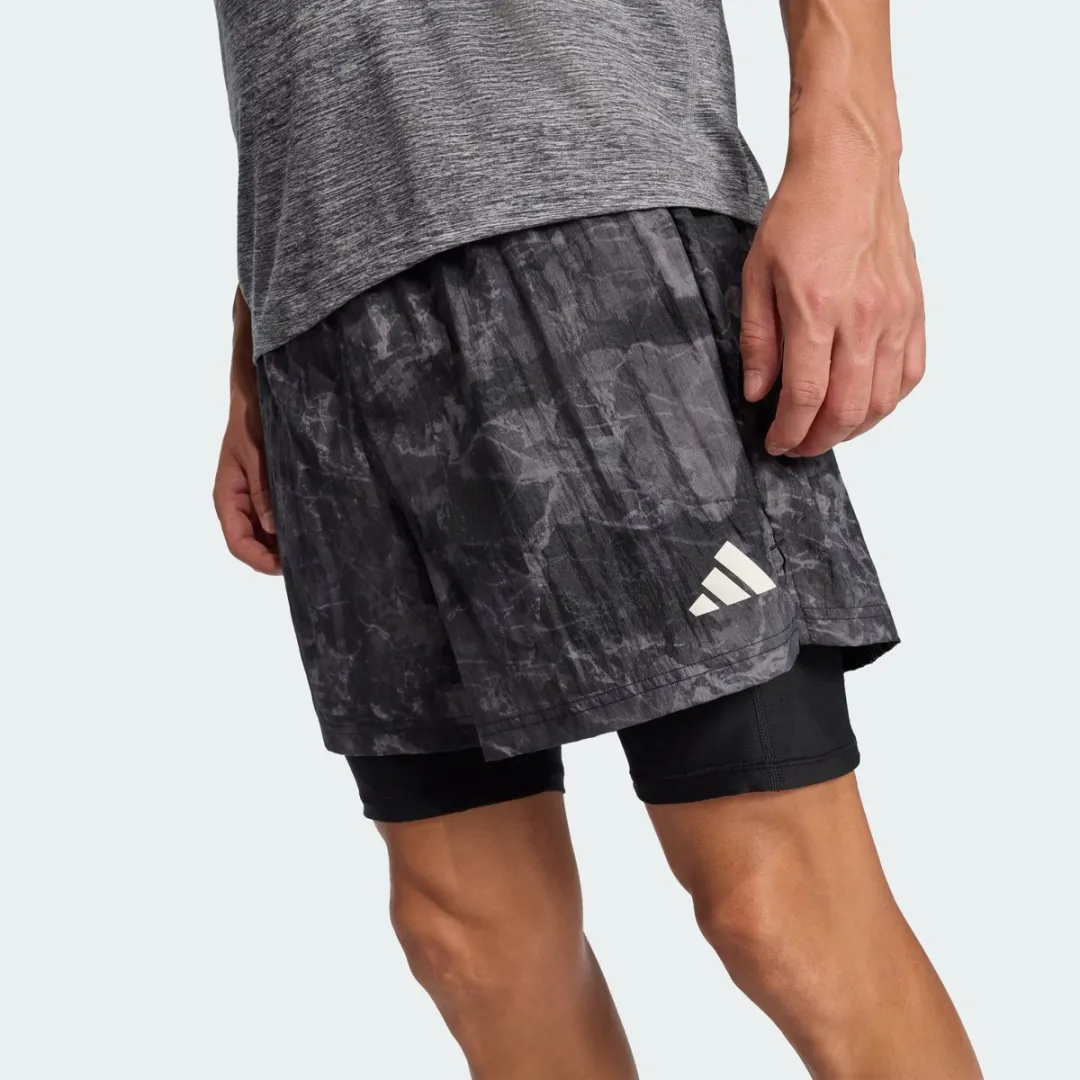adidas Performance Own The Run Short JN9680 - Grijs