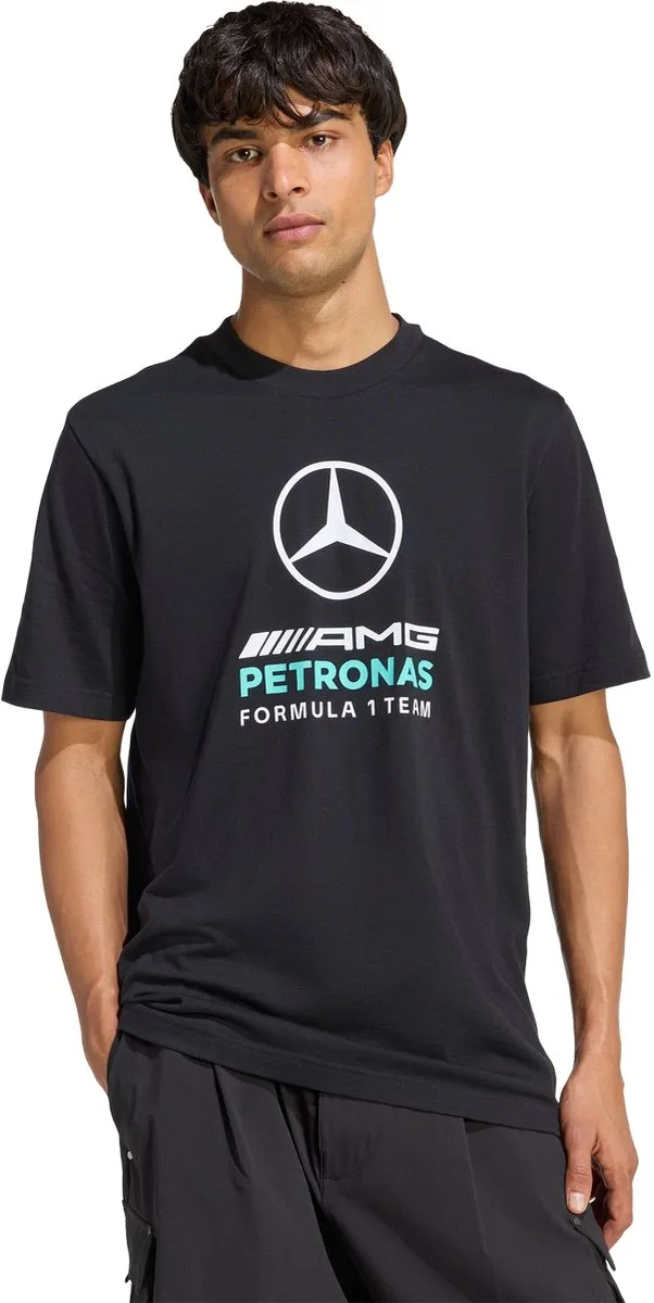 adidas Performance MERCEDES AMG PETRONAS F1 DNA T-shirt KE8163 - Zwart