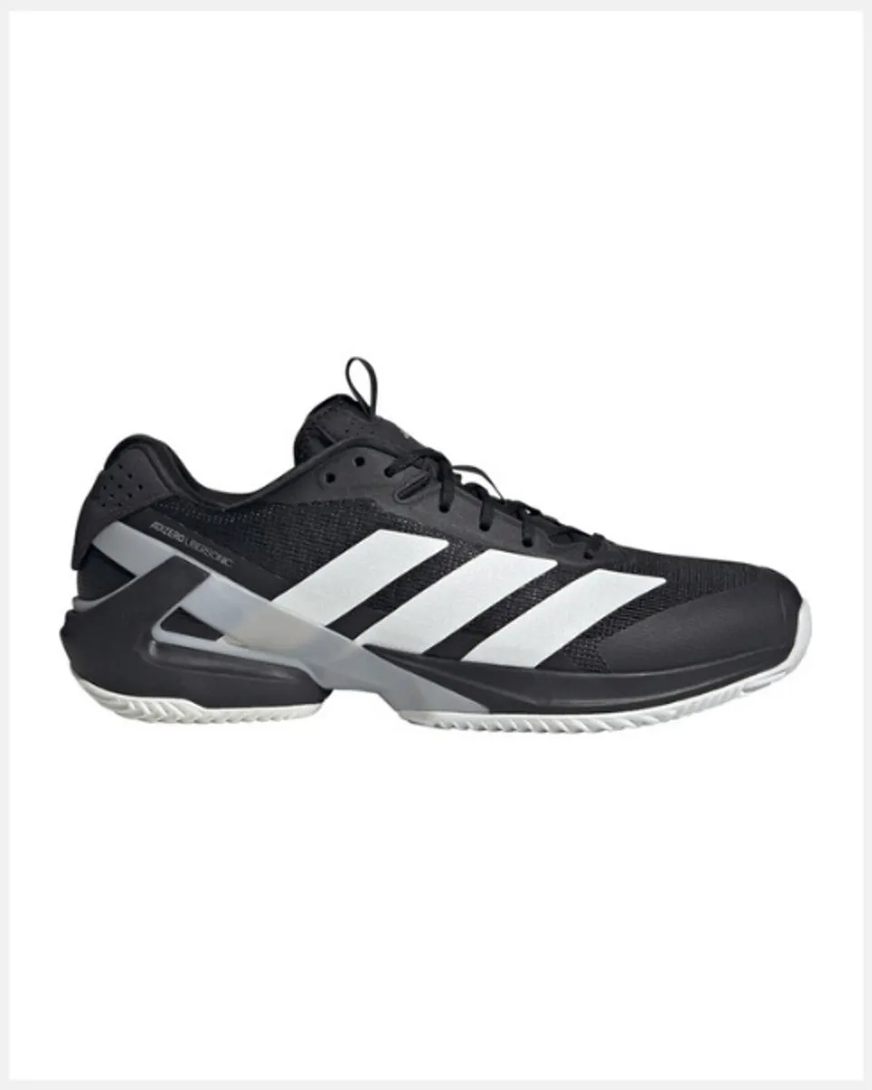 adidas Adizero Ubersonic 5 Tennisschoen - Heren - Zwart - 46