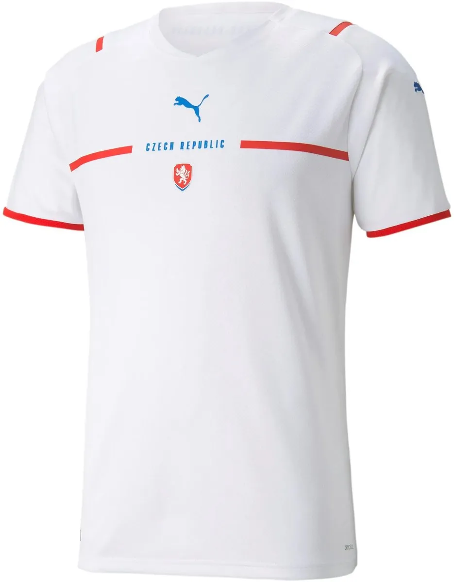 PUMA Tsjechië Facr Wit Voetbalshirt XXL