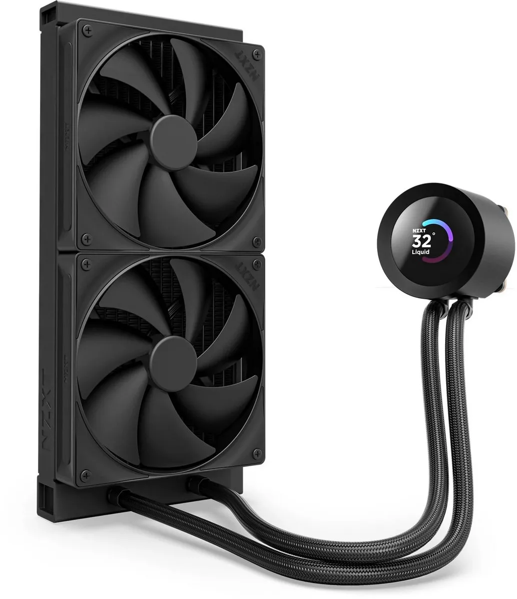 NZXT Kraken Plus 280 RL-KN280-B2 - 28cm Radiator - 2x F140P Ventilatoren - Zwart