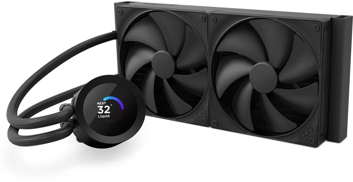 NZXT Kraken Plus 280 RL-KN280-B2 - 28cm Radiator - 2x F140P Ventilatoren - Zwart