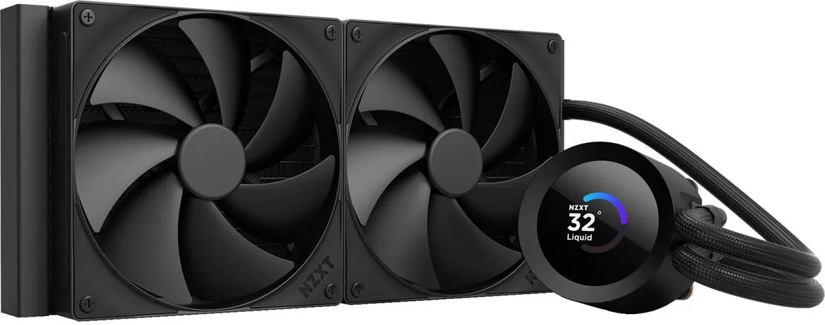 NZXT Kraken Plus 280 RL-KN280-B2 - 28cm Radiator - 2x F140P Ventilatoren - Zwart