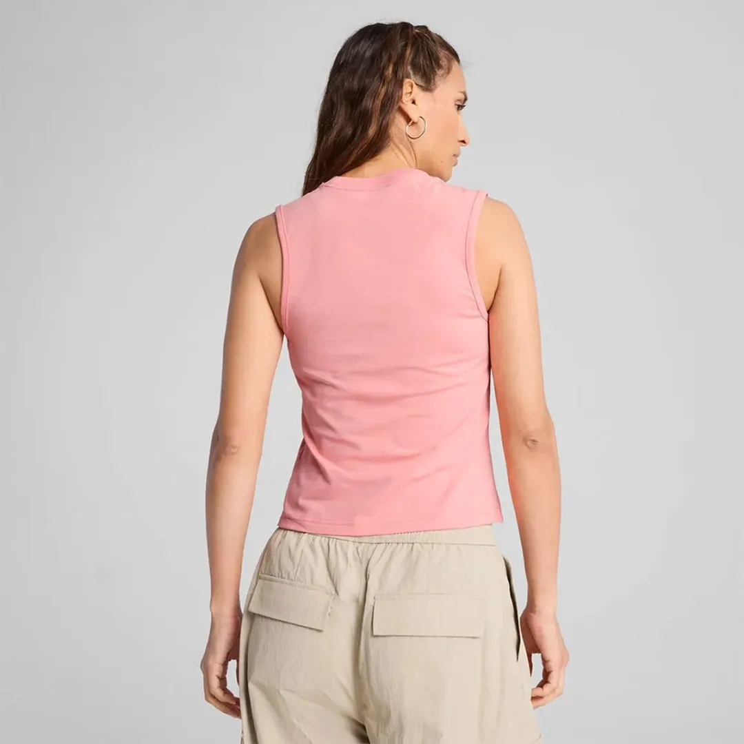 PUMA Ess No. 1 Logo Tanktop - Roze L