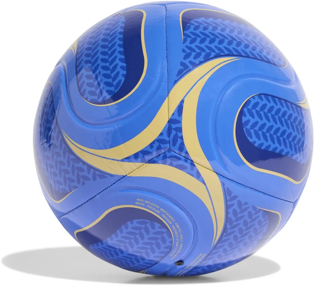 Adidas Trionda World Cup Voetbal - Maat 5 - Blauw/Goud