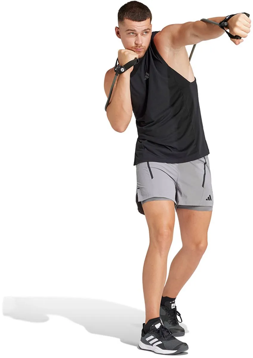 adidas Performance Workout Tanktop IK9726 - Heren - Zwart - S
