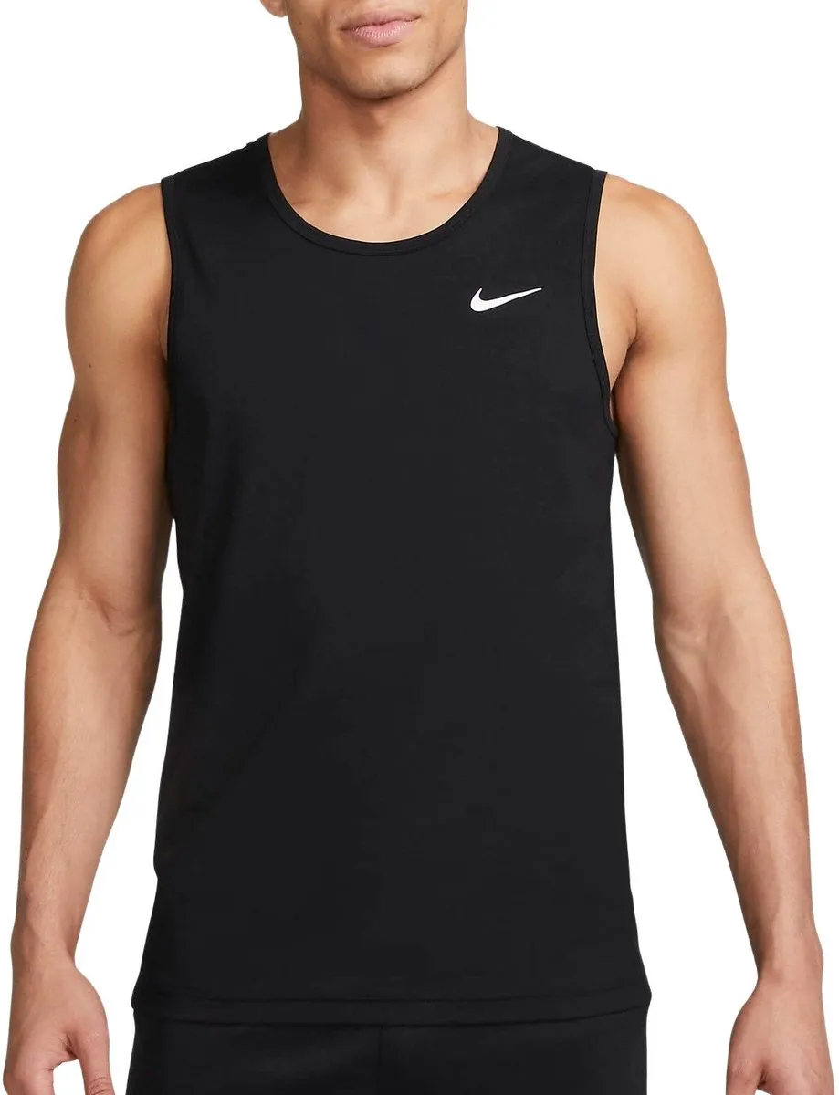 Nike Dri-FIT Hyverse Tanktop Heren L - Zwart