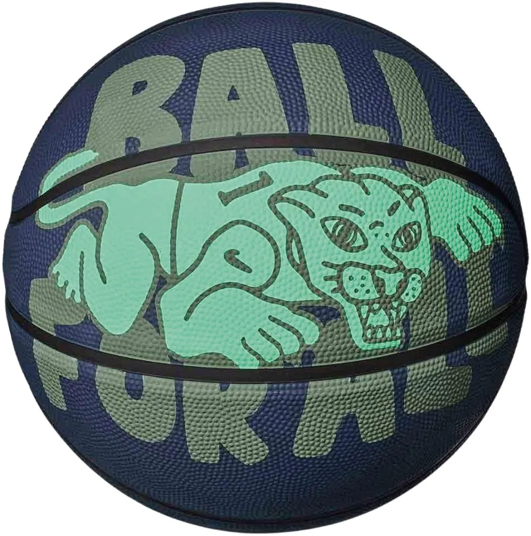 Nike Everyday Playground 8P Basketbal 5 - Donkerblauw/Groen/Zwart