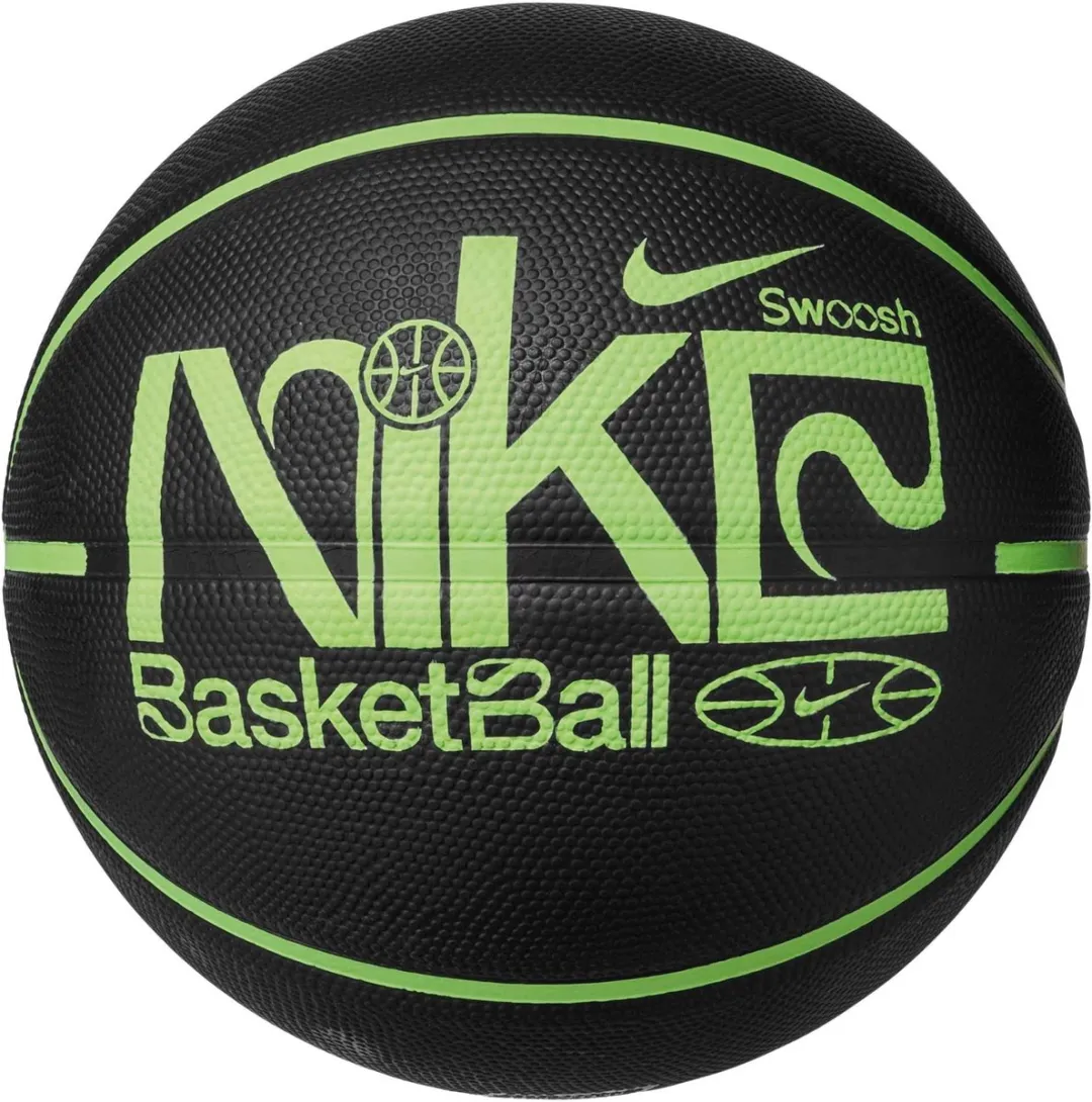 Nike Everyday Playground 8P Basketbal 5 - Donkerblauw/Groen/Zwart