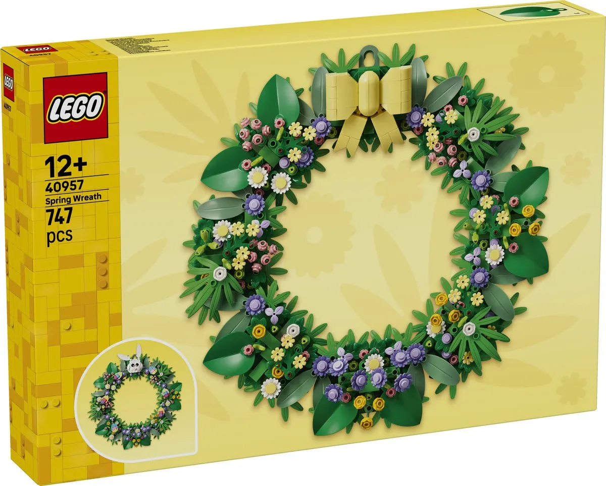 LEGO Classic Lentekrans 40957 - 747 Stukken - Meerkleurig
