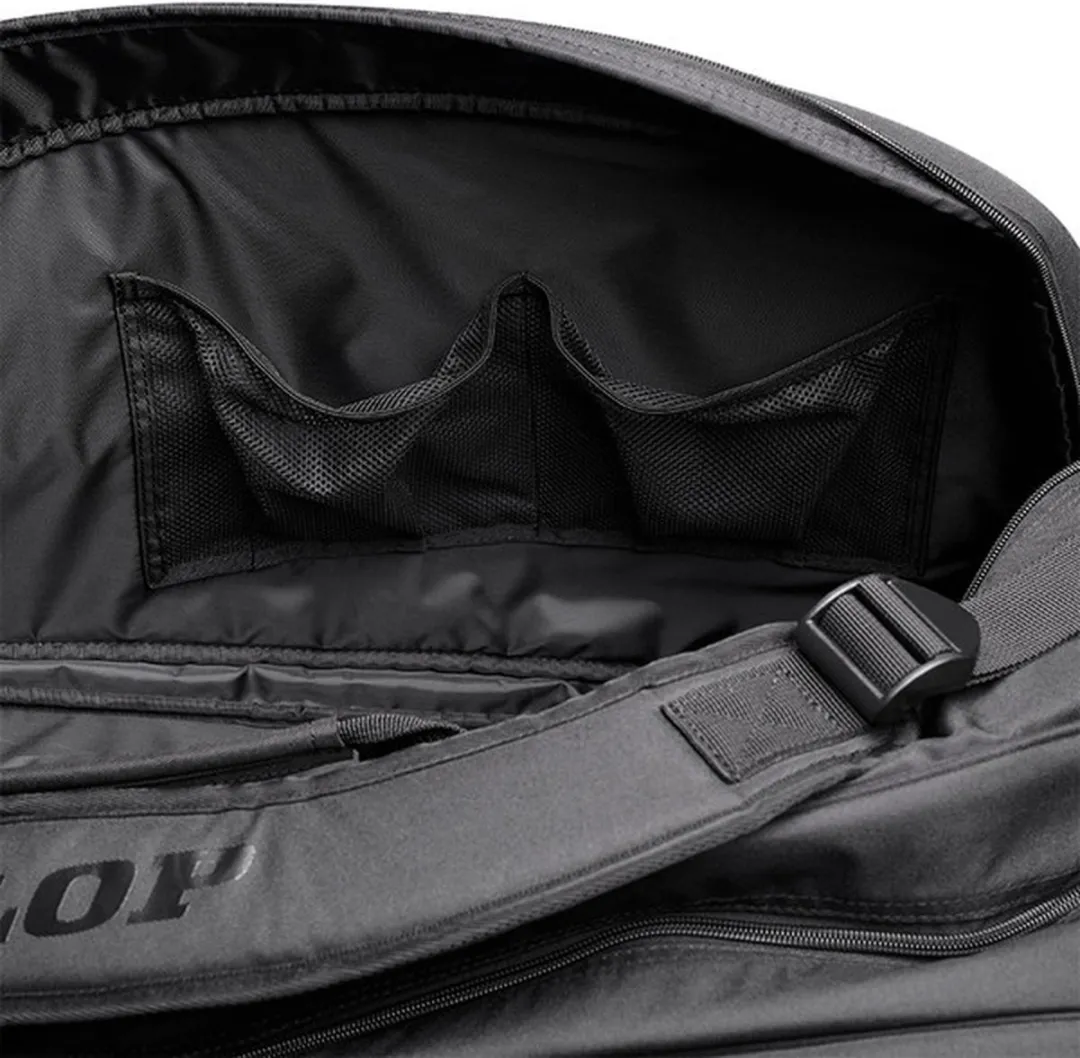 Dunlop Team 12 Thermobag Tennis Tas - 12 Rackets - Zwart