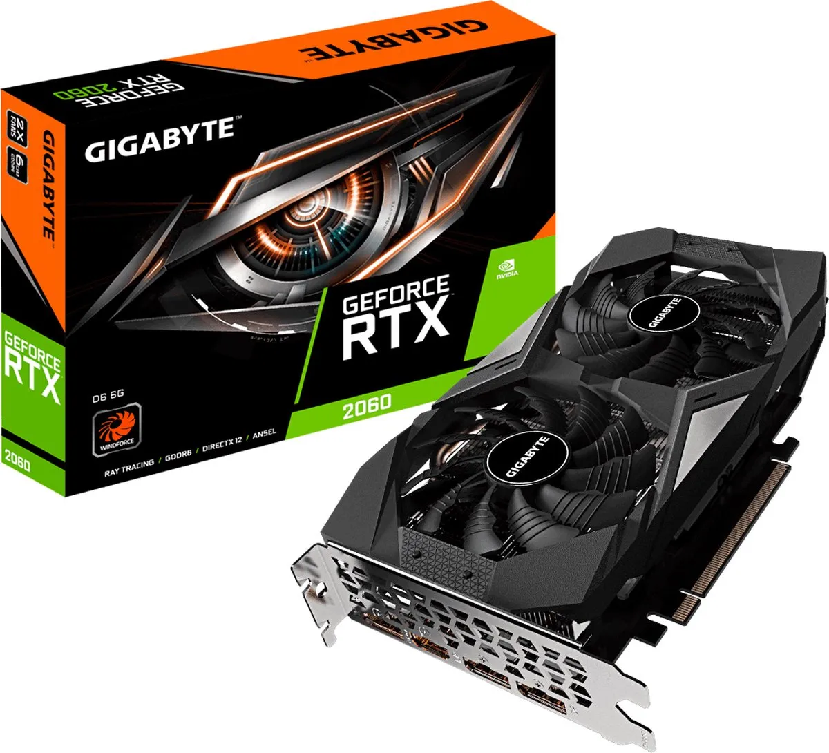 Gigabyte GV-N2060D6-6GD GeForce RTX 2060