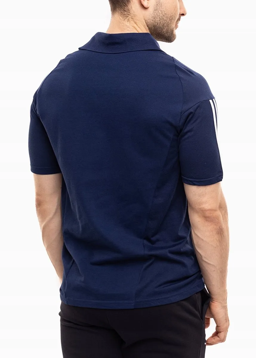 adidas Tiro 23 Heren Sportshirt - S - Blauw