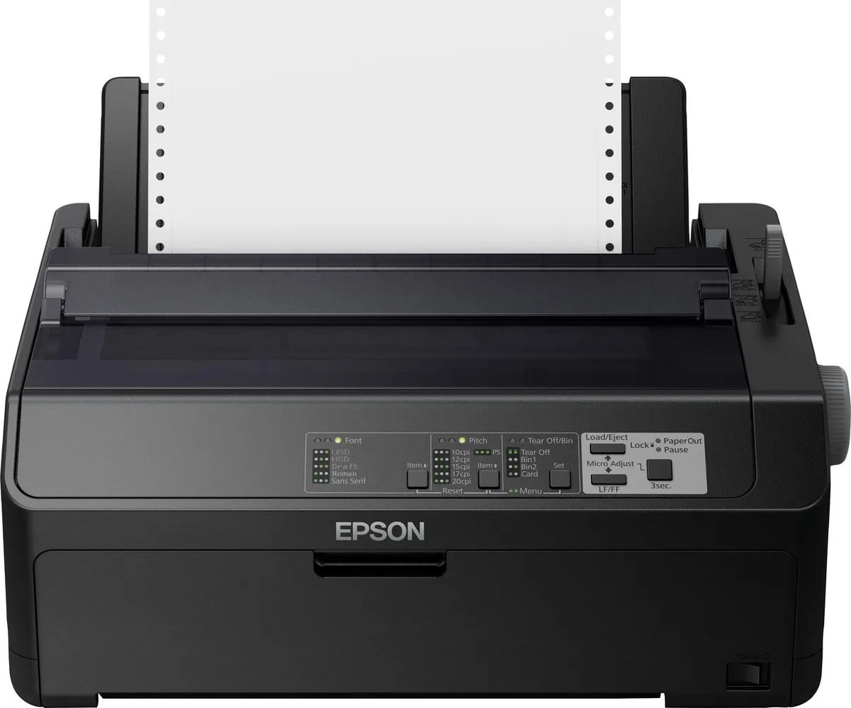 Epson FX-890IIN Dotmatrixprinter - Zwart