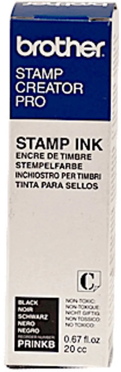 Brother PRINKB Inktcartridge Zwart - 20ml