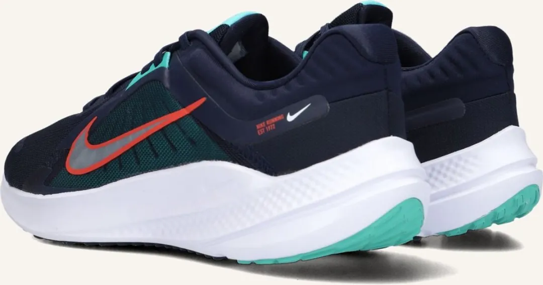 Nike Quest 5 Hardloopschoenen - Blauw/Wit - Maat 38.5