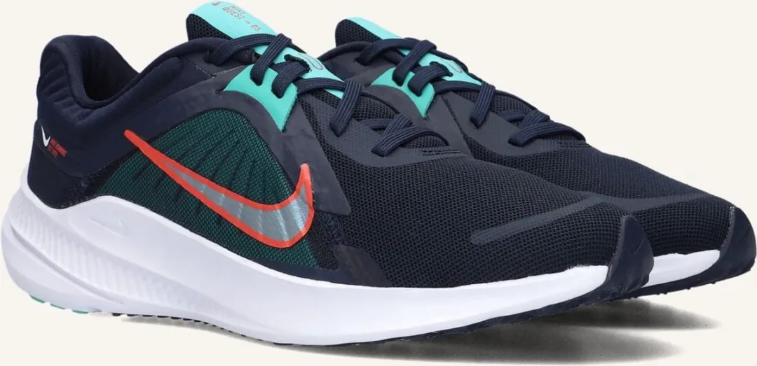 Nike Quest 5 Hardloopschoenen - Blauw/Wit - Maat 38.5