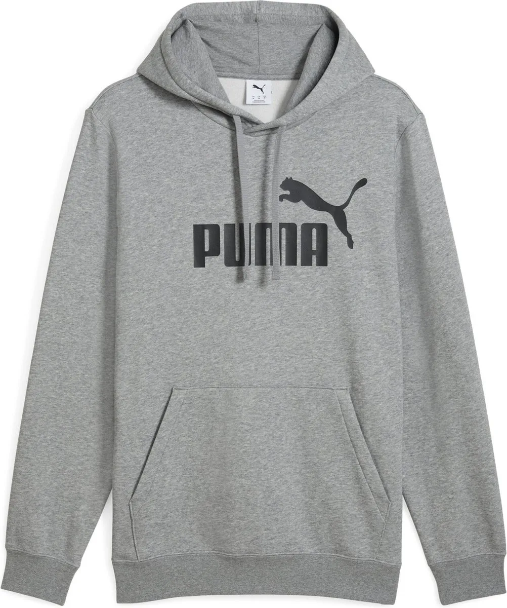 PUMA ESS No. 1 Logo Hoodie - Medium Gray Heather