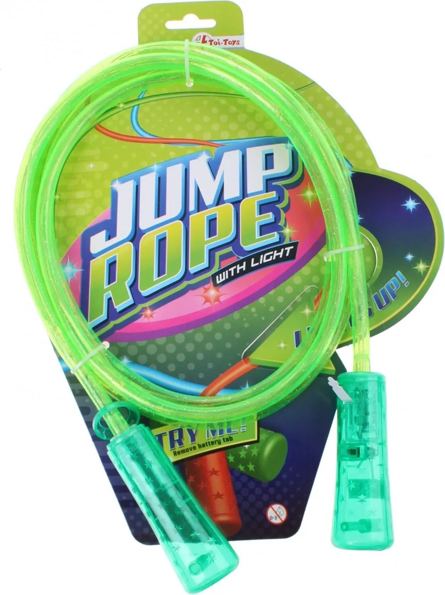 Toi-Toys Springtouw 210cm Groen