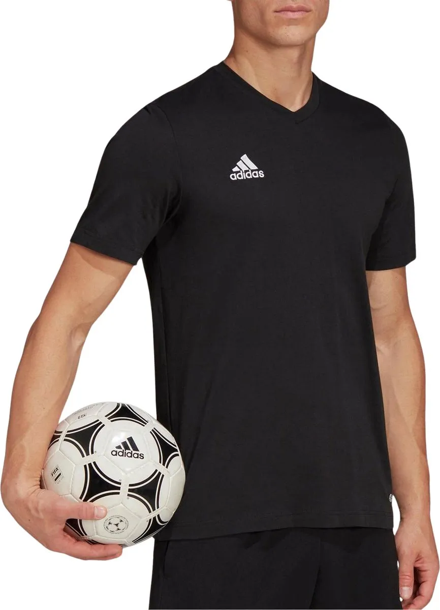 adidas Performance Entrada 22 T-shirt HC0448 - XXL - Zwart - afbeelding 6 van 6
