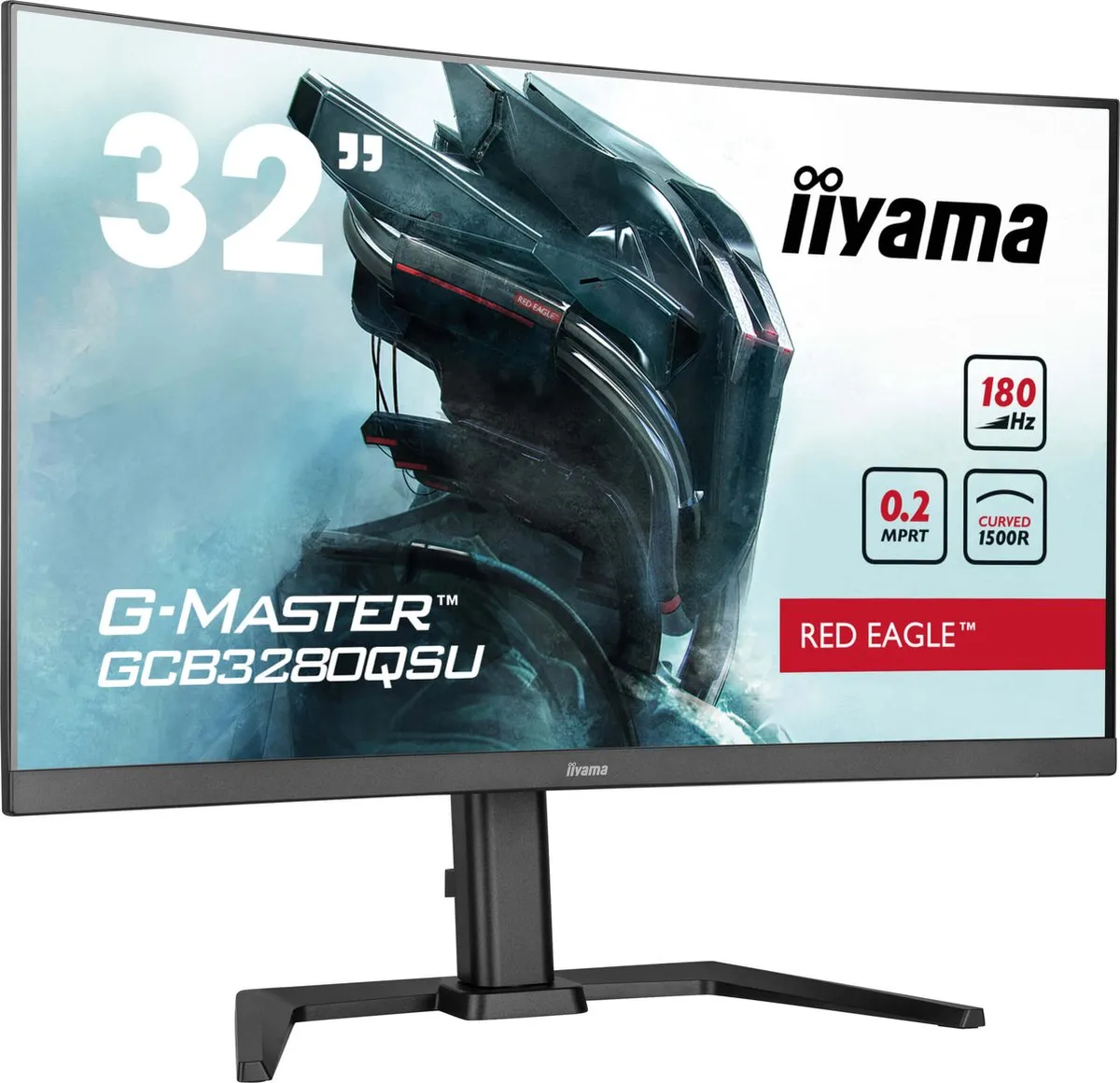 iiyama G-Master GCB3280QSU-B2 Curved Monitor 32" QHD 180Hz