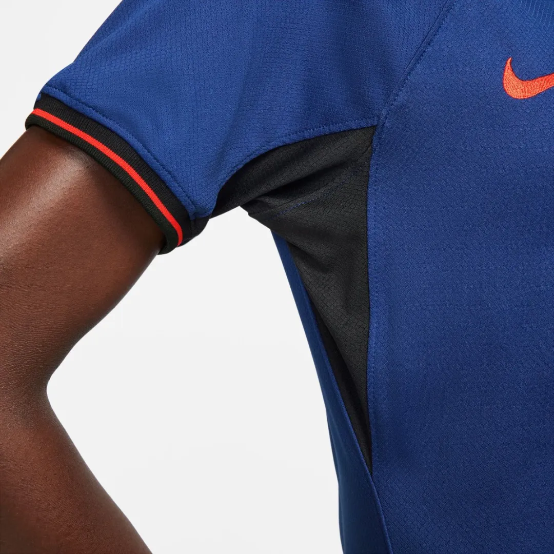 Nike KNVB Dames Shirt Uit 22-24 - L - Blauw Oranje