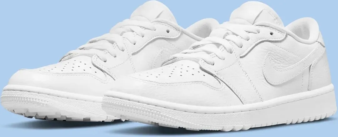 Nike Air Jordan 1 Low Golf Triple White - 40.5