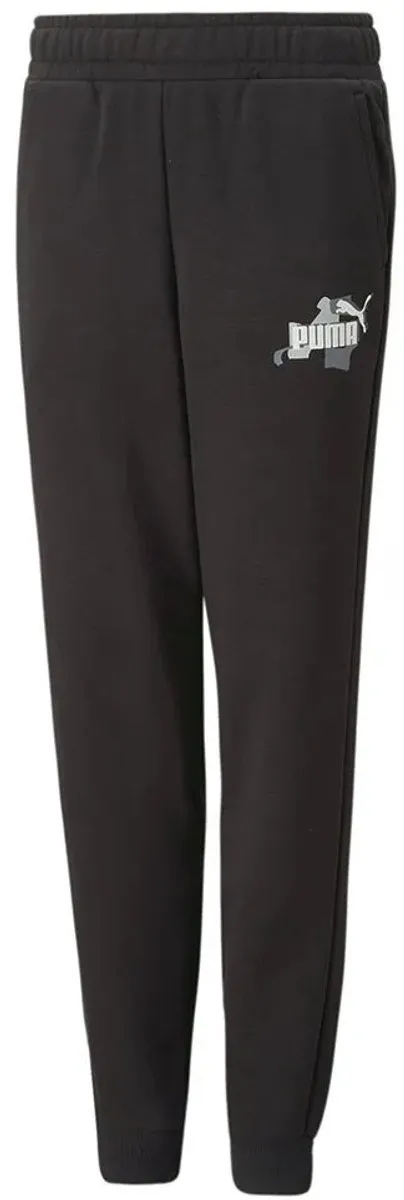 PUMA Ess+Street Art Broek 3-4 jaar - Zwart