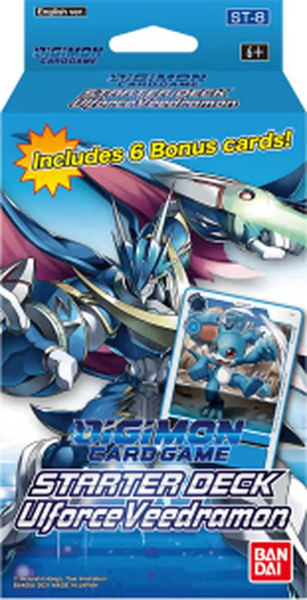 Bandai Namco Digimon Card Game UlforceVeedramon ST-8 Starter Deck
