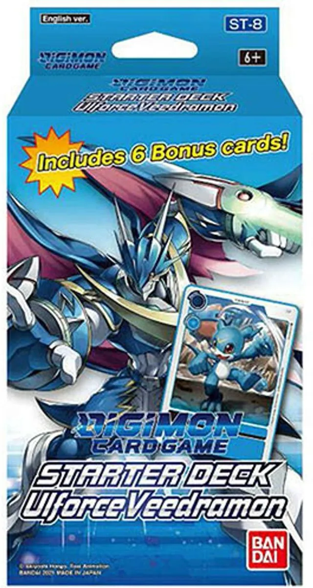 Bandai Namco Digimon Card Game UlforceVeedramon ST-8 Starter Deck