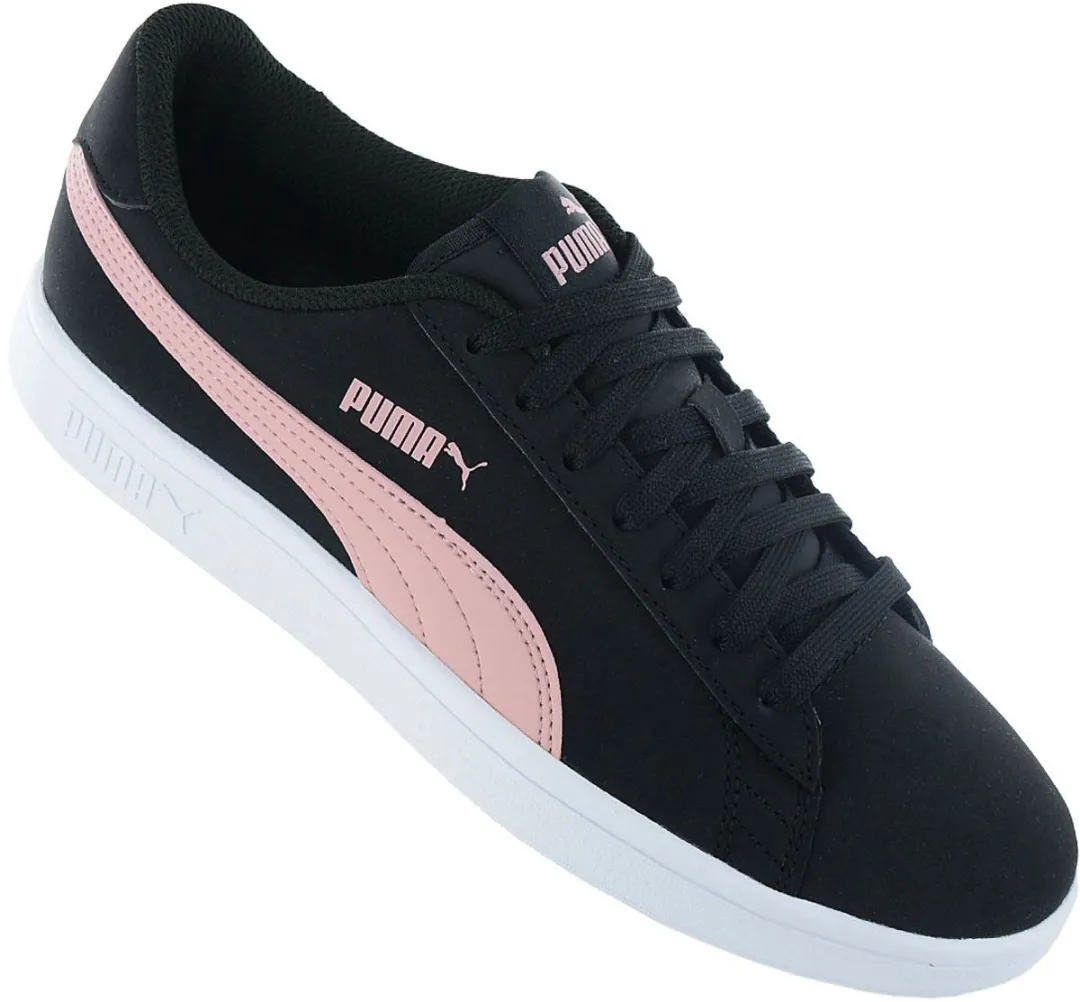 PUMA Smash v2 Buck SD Dames Sneakers - Zwart - Maat 38