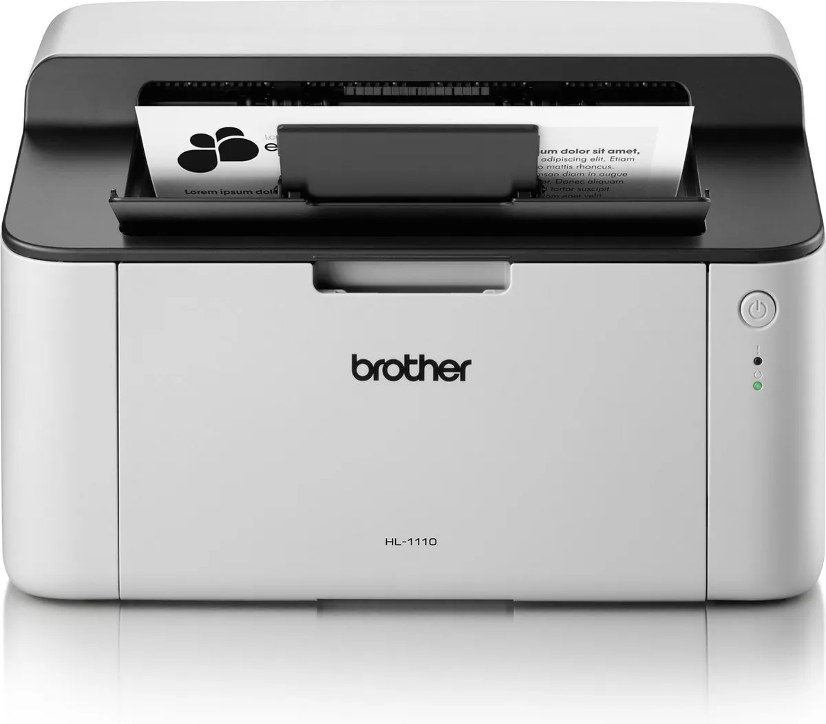 Brother HL-1110 Laserprinter - Zwart/Wit