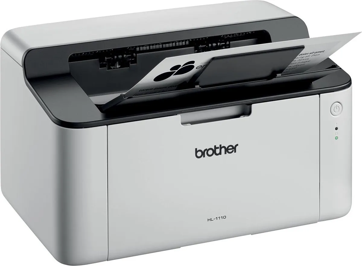 Brother HL-1110 Laserprinter - Zwart/Wit